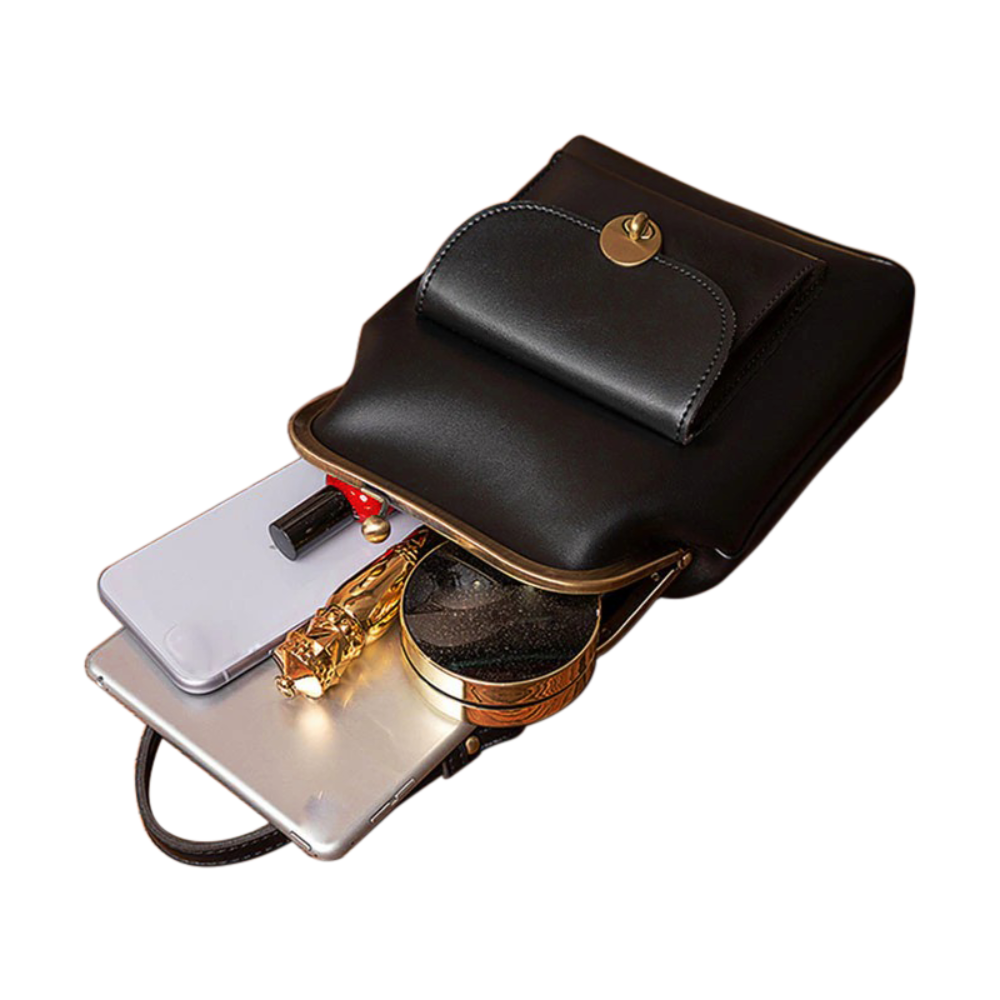 Sac vintage à fermoir à pression - L'essentiel rétro chic de Grace