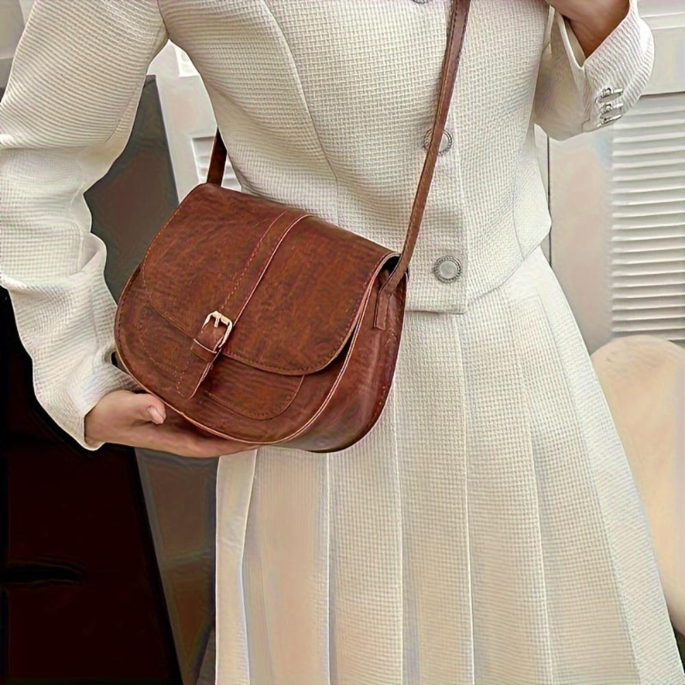 Sac bandoulière classique Evelyn Saddle