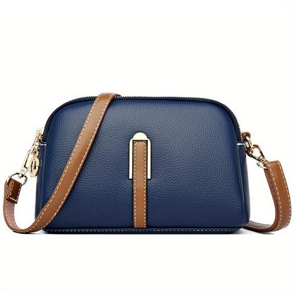 Sac bandoulière Mila Litchi en relief