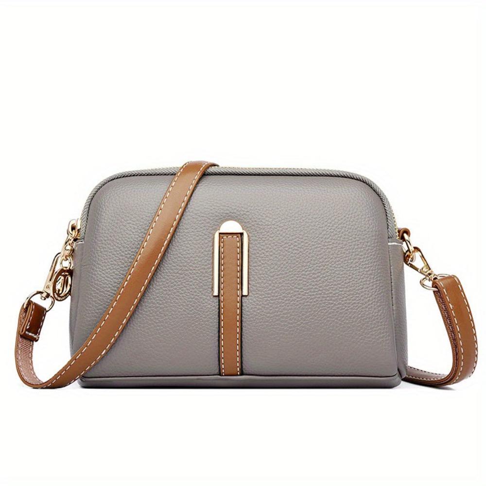 Sac bandoulière Mila Litchi en relief