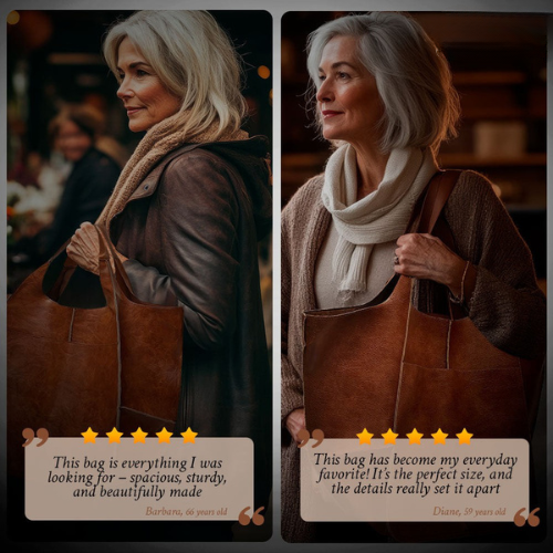 L'allure intemporelle de Laura | Sac vintage