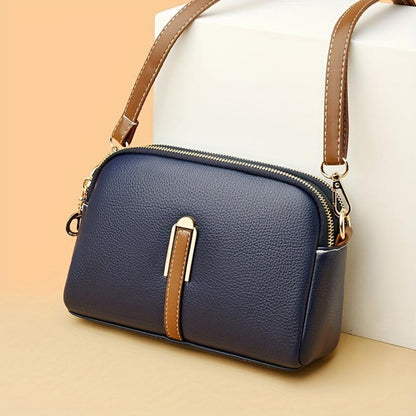 Sac bandoulière Mila Litchi en relief