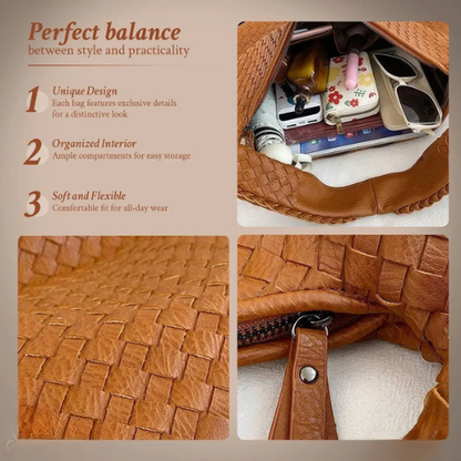 Sac Hobo tissé - Le style intemporel de Junie 