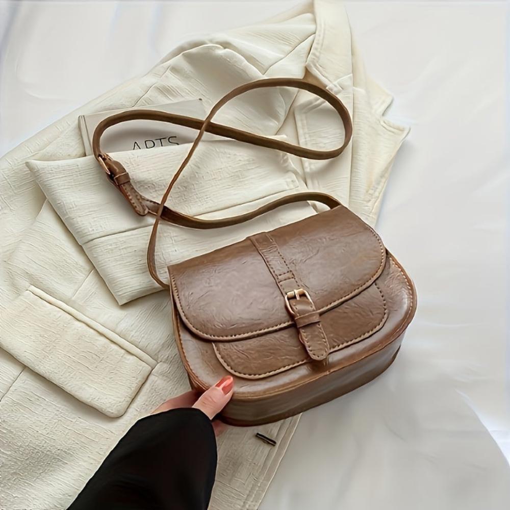 Sac bandoulière classique Evelyn Saddle