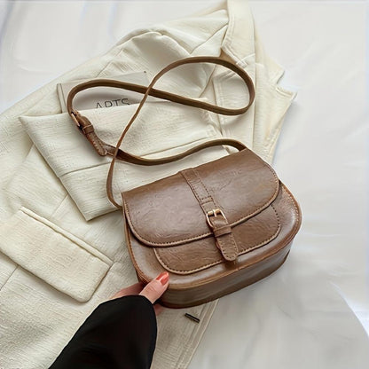 Sac bandoulière classique Evelyn Saddle