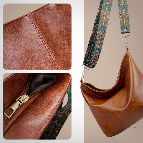 Sac bandoulière en cuir Chelsey's Vintage Charm 