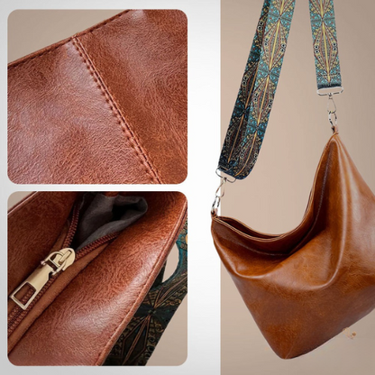 Sac bandoulière en cuir Chelsey's Vintage Charm 