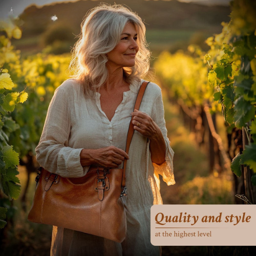 L'allure gracieuse de Sienna | Sac bandoulière élégant