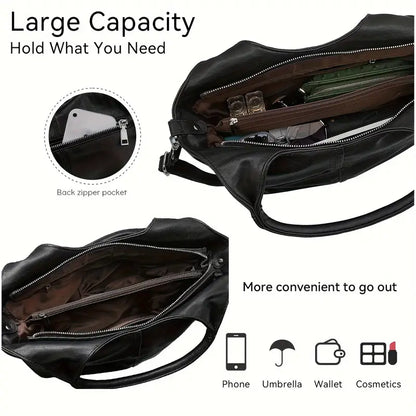 Sac à bandoulière élégant en cuir pour femme
