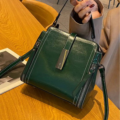 Sac à bandoulière rétro avec bandoulière réglable