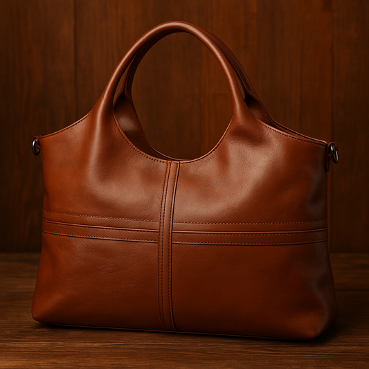 Sac à bandoulière élégant en cuir pour femme