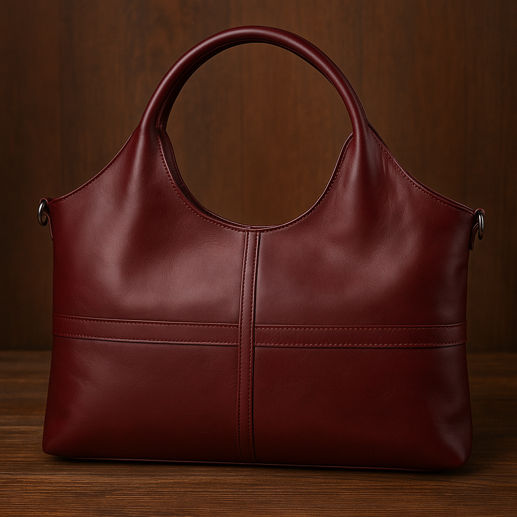 Sac à bandoulière élégant en cuir pour femme