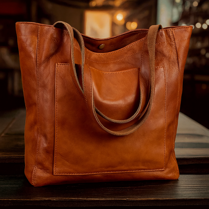 Le chic moderne de Lorena | Sac en cuir élégant