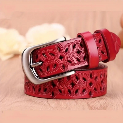 La ceinture en cuir classique de Monika