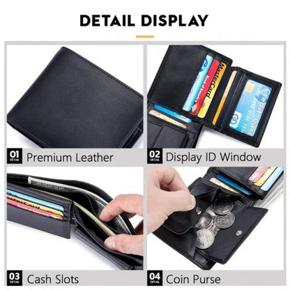 Portefeuille RFID Atlas Slim