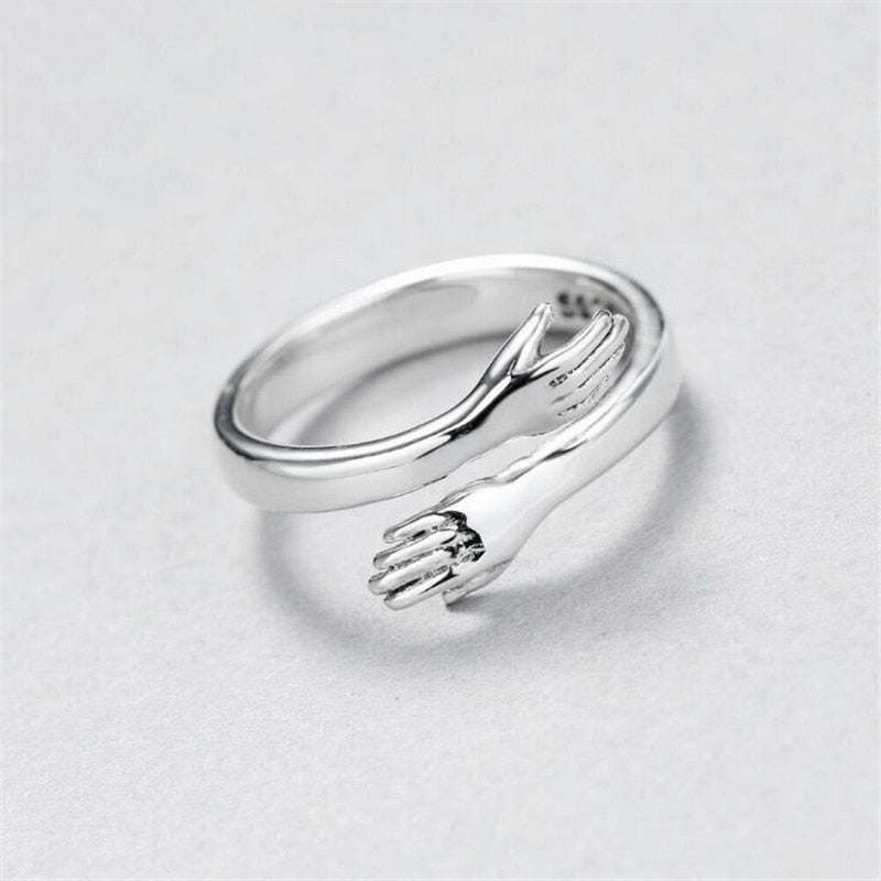 Bague ajustable en argent 