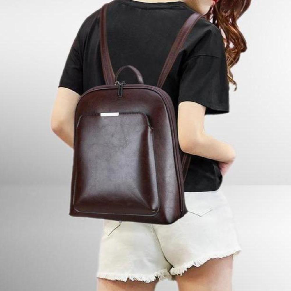 Sac à dos classique à double fermeture éclair - Design élégant