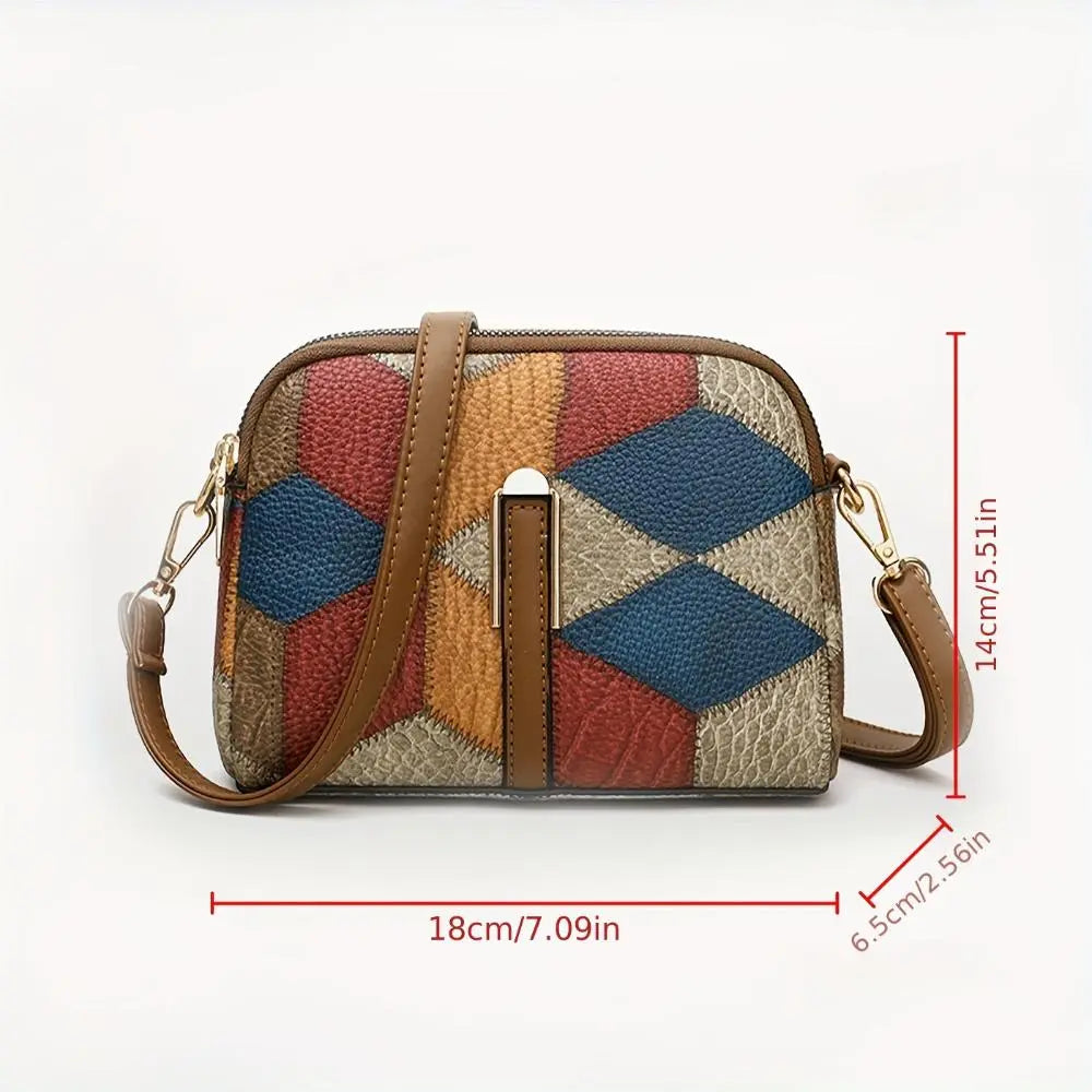 Mini sac bandoulière Luna Patchwork