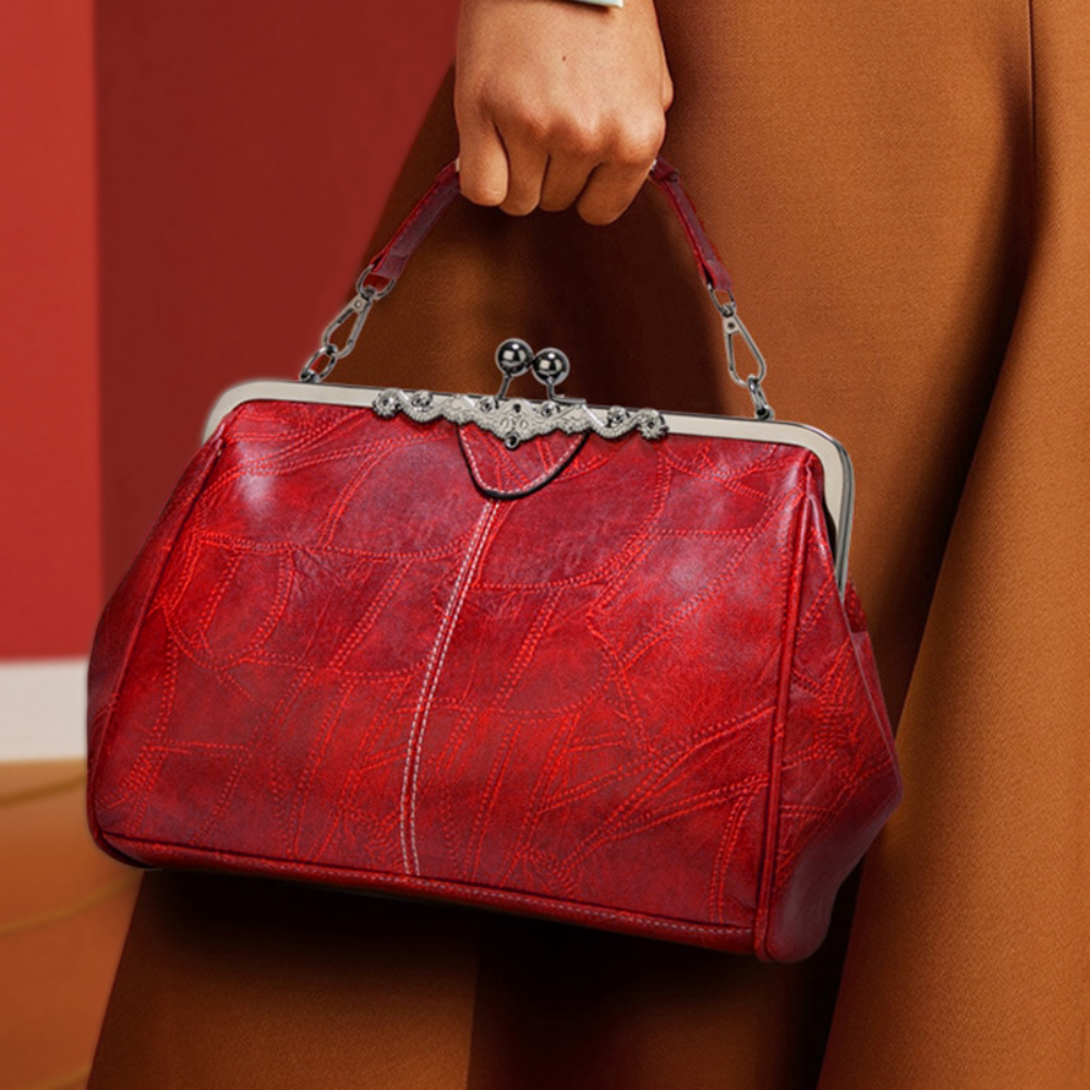Sac à main vintage à fermeture à glissière