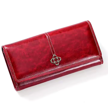 Portefeuille à deux volets tendance Eva