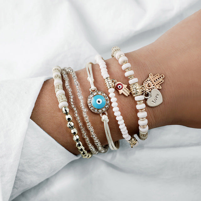 Pack de bracelets Hamsa 