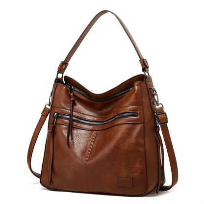 Le charme vintage de Muriel | Sac bandoulière en cuir