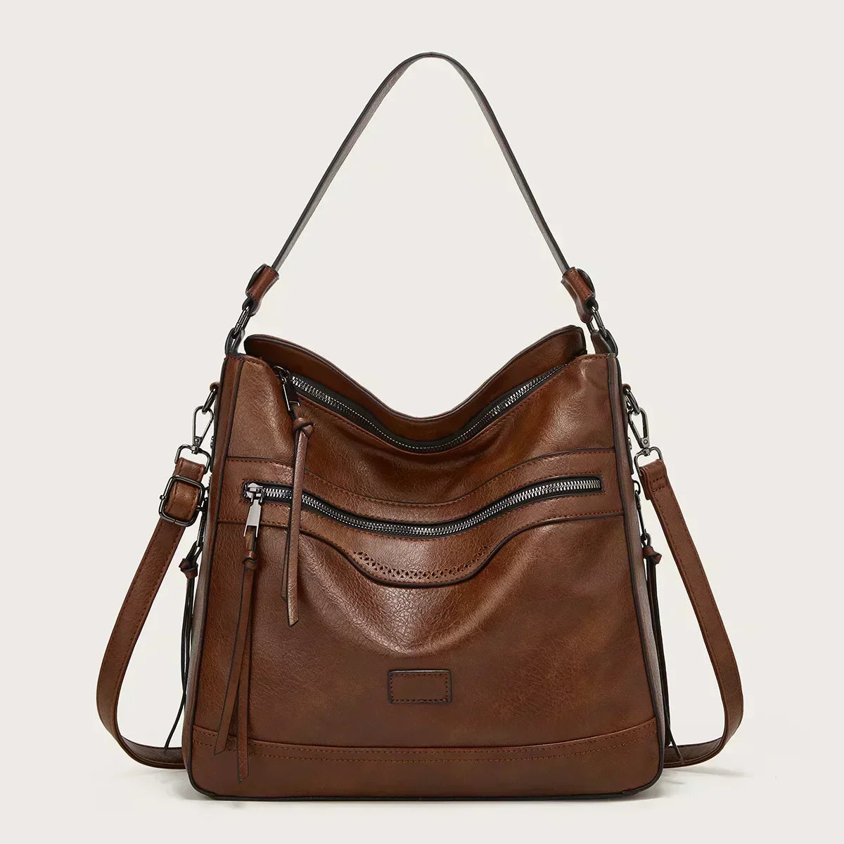 Le charme vintage de Muriel | Sac bandoulière en cuir
