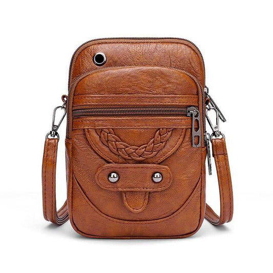 L'élégance vintage de Vellana | Sac bandoulière en cuir
