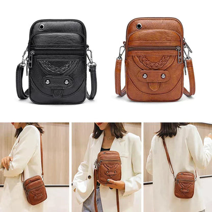 L'élégance vintage de Vellana | Sac bandoulière en cuir