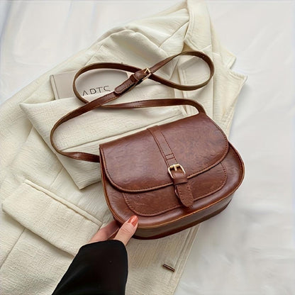 Sac bandoulière classique Evelyn Saddle