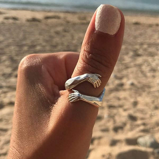 Bague ajustable en argent 
