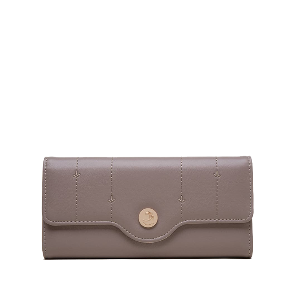 Pochette à monnaie - Élégant portefeuille à trois volets