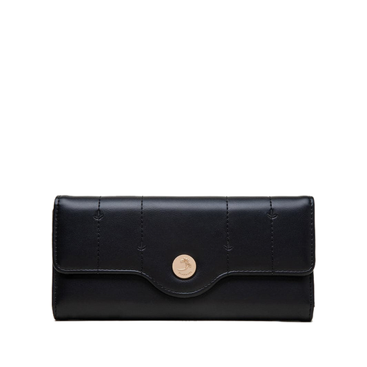 Pochette à monnaie - Élégant portefeuille à trois volets