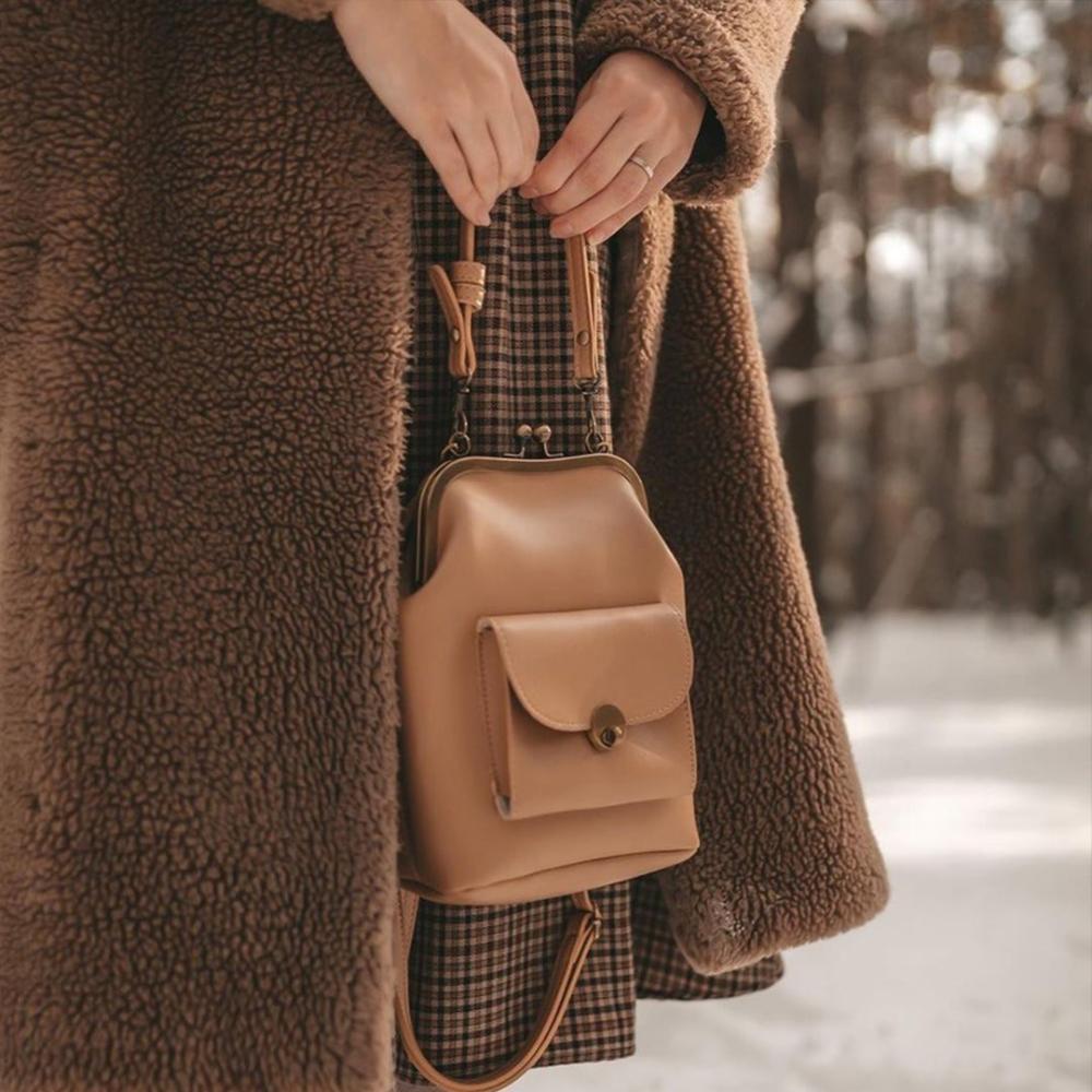 Sac vintage à fermoir à pression - L'essentiel rétro chic de Grace