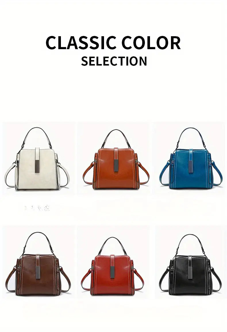 Sac à bandoulière rétro avec bandoulière réglable