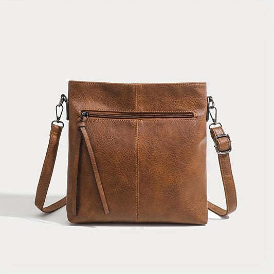 Sac bandoulière carré rétro Lena