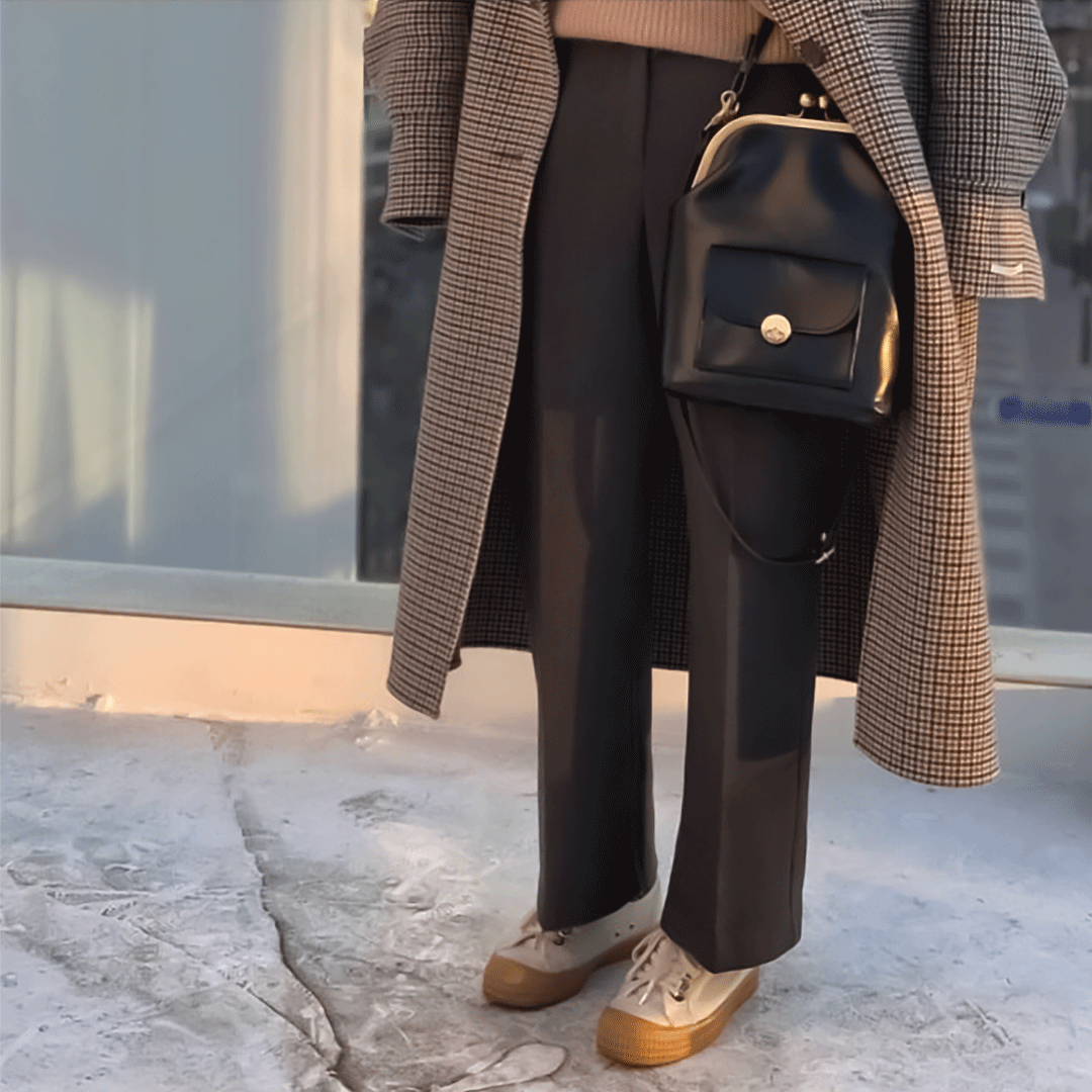 Sac vintage à fermoir à pression - L'essentiel rétro chic de Grace