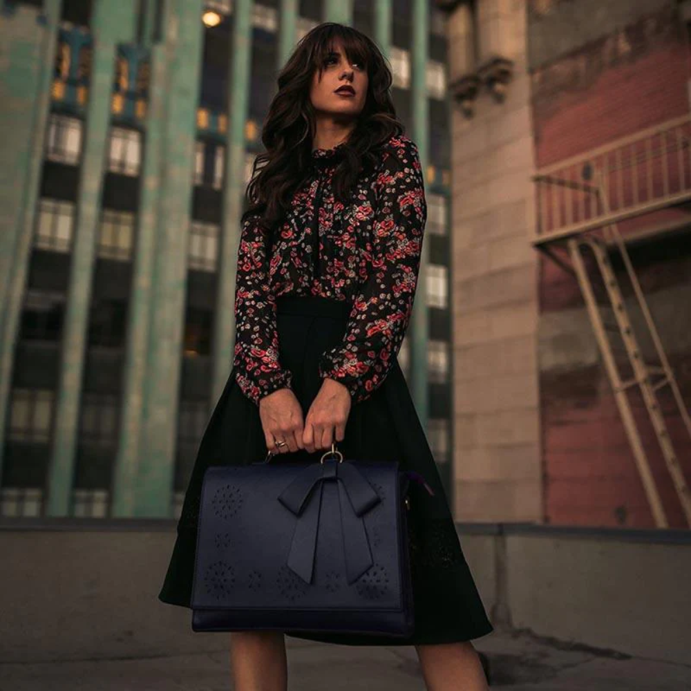L'élégant sac à main à nœud papillon de Grace
